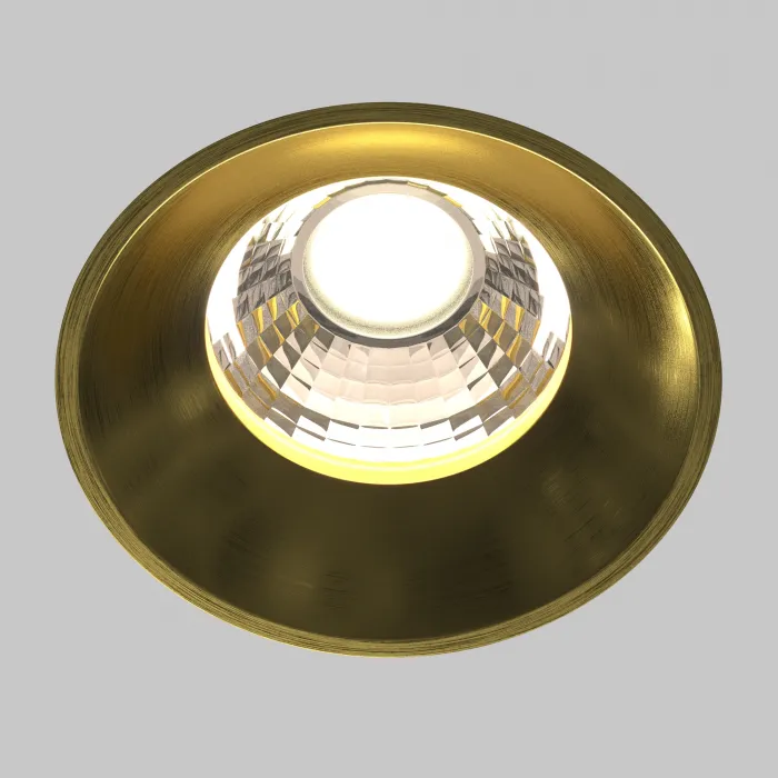 Встраиваемый светильник Maytoni Downlight DL058-12W4K-TRS-BS от ImperiumLoft
