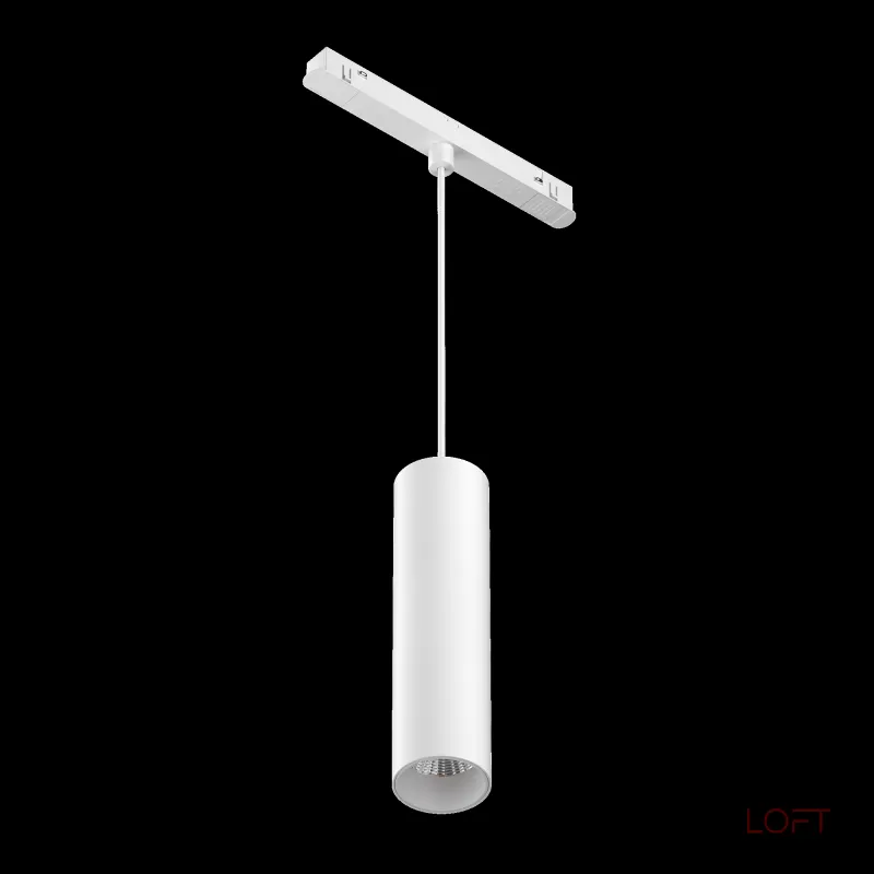 Трековый подвесной светильник Focus LED TR041-4-12W3K-M-DS-W