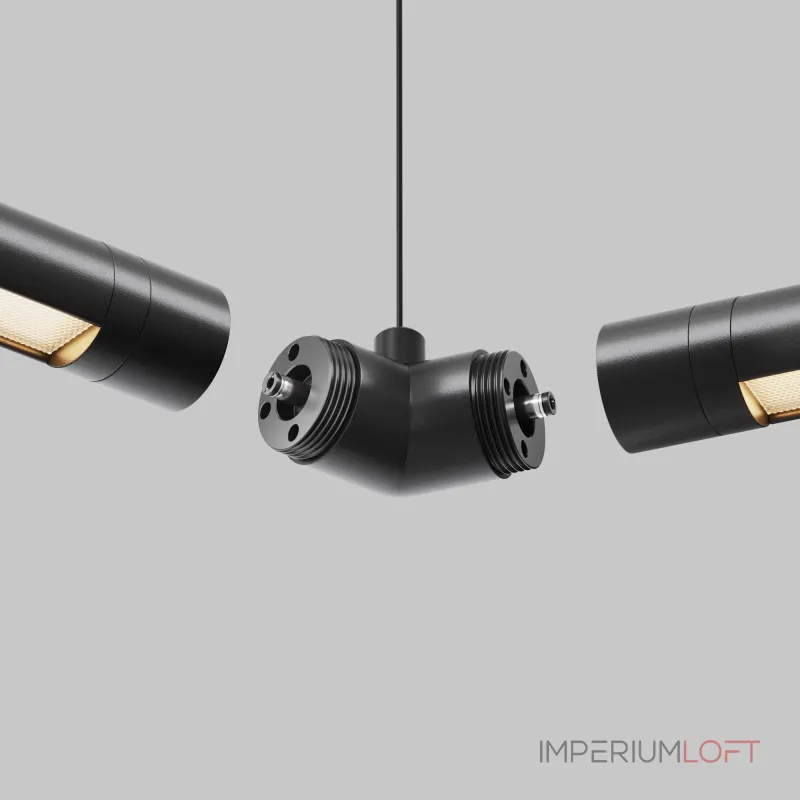 Угловой коннектор 120° для системы Shelf без ввода питания Maytoni Shelf CA018LWC-B