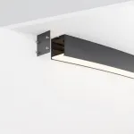 Радиусный профиль 35x35 ?3000мм 1/8 круга черный Maytoni ALM-3535R-B-D-45°-3M от ImperiumLoft