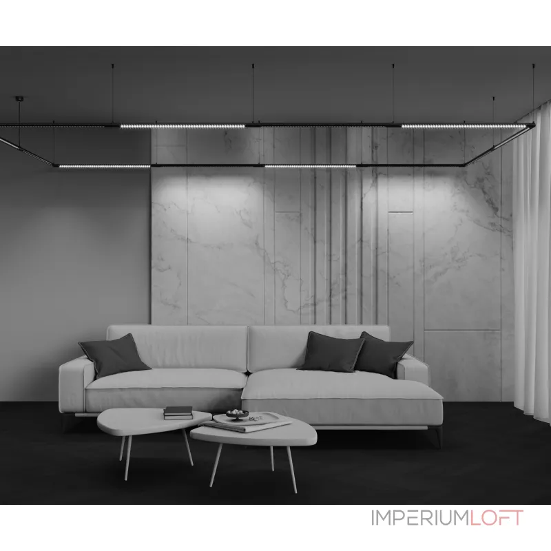 Светильник для троссовой системы освещения Maytoni Points C149CL-L900-24W3K-B от ImperiumLoft