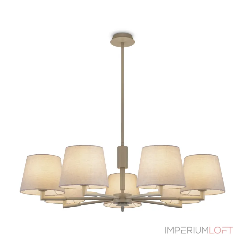 Люстра на штанге Freya Classic Butler FR2057PL-07BG