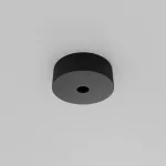 Накладная потолочная чаша для вертикального шинопровода Maytoni Accessories for tracks Arity TRA234SCB-B