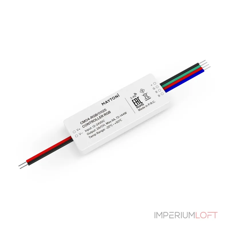 Контроллер для светодиодной ленты RGB 72Вт/144Вт Maytoni UNION 1125