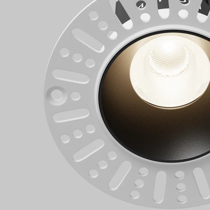 Встраиваемый светильник Maytoni Dip DL119-10W-4K-TRS-B от ImperiumLoft