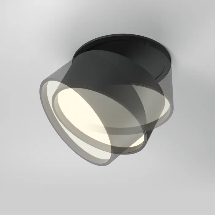 Встраиваемый светильник Maytoni Downlight DL024-12W-DTW-B от ImperiumLoft