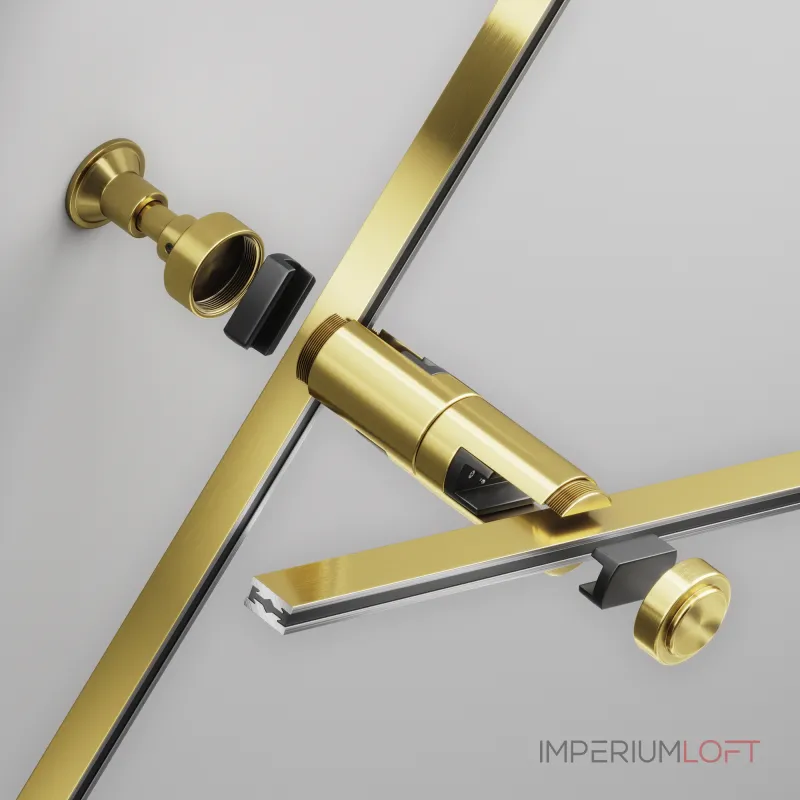Крепление настенное Wall двойное Flarity латунь Maytoni FLARITY TRA155CW-D1-BS