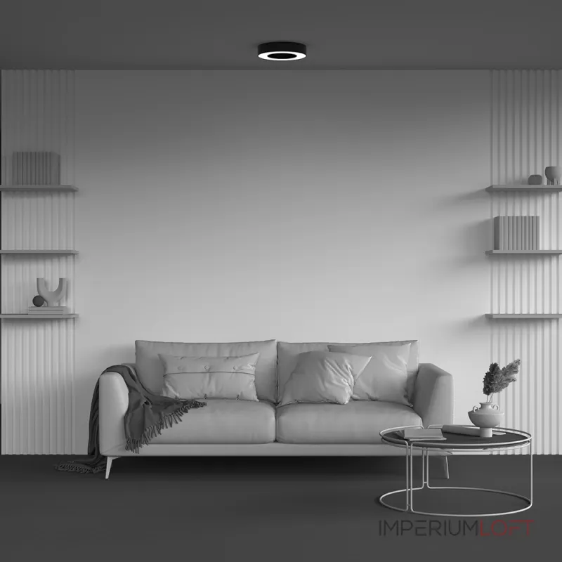 Потолочный светильник Maytoni Lua C093CL-24W3K-B Потолочный светильник Maytoni Lua C093CL-24W3K-B