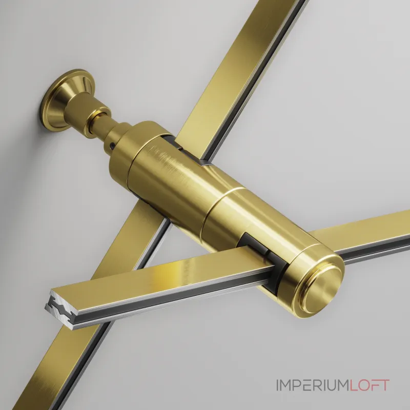 Крепление настенное Wall двойное Flarity латунь Maytoni FLARITY TRA155CW-D1-BS