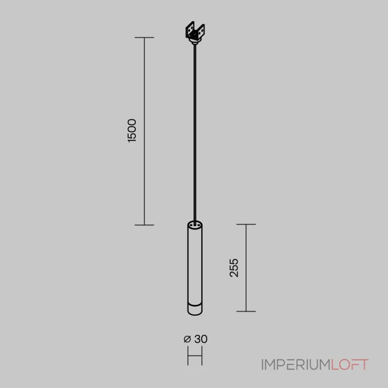 Уличный трековый светильник Focus LED Elasity IP Maytoni O-TR01-1-P-8WW3K