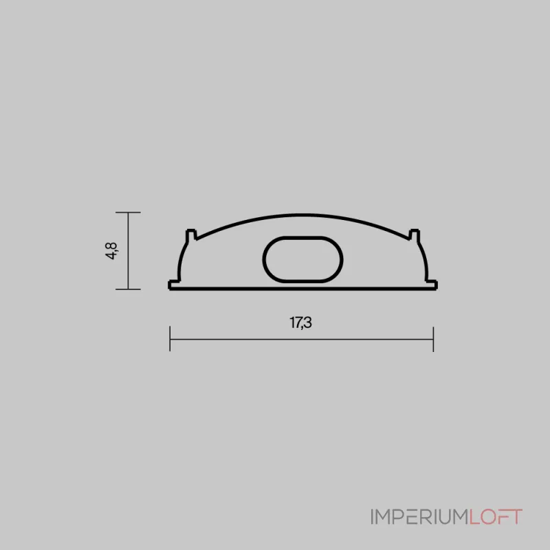 Комплект заглушек (для профиля 18×06) 2 шт., ALM-1806-EC Maytoni 642075 от ImperiumLoft Комплект заглушек (для профиля 18×06) 2 шт., ALM-1806-EC Maytoni 642075 от ImperiumLoft