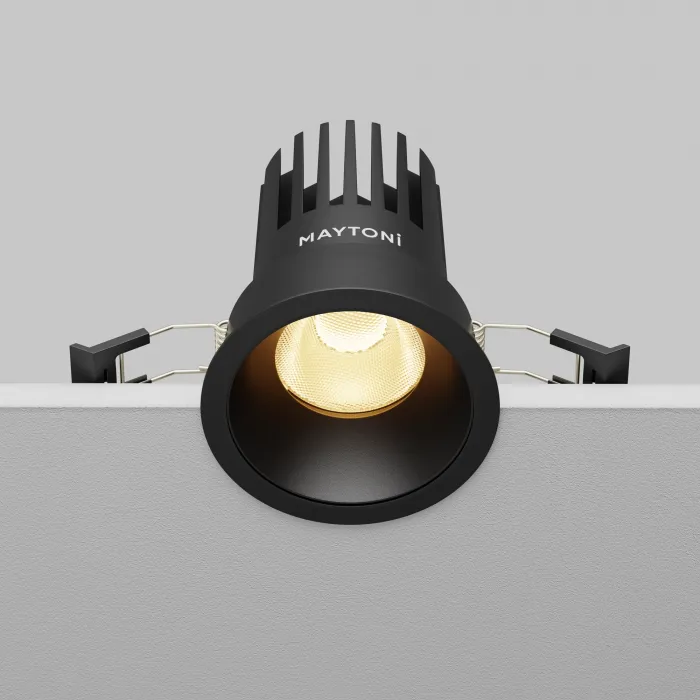 Встраиваемый светильник Maytoni Dip DL117-15W-2.7K-B от ImperiumLoft
