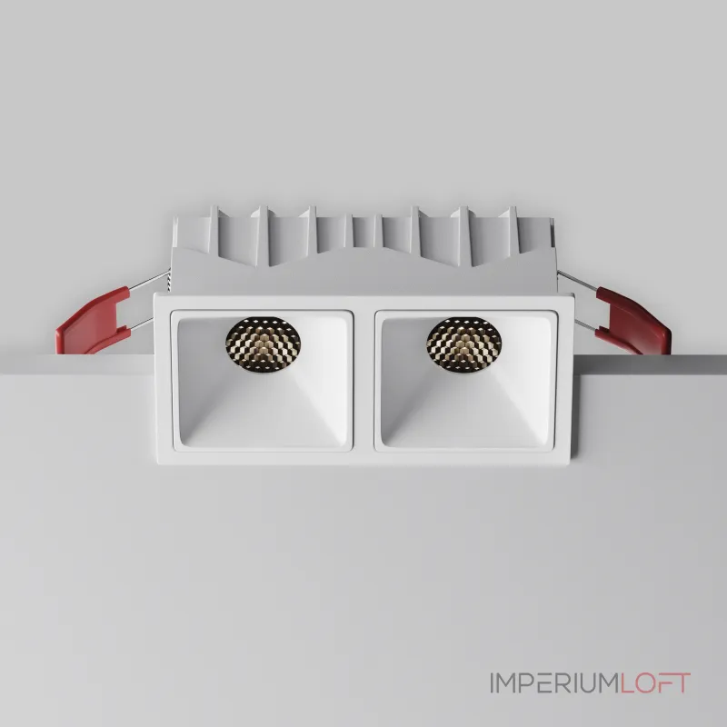 Встраиваемый светильник Maytoni Downlight DL043-02-10W4K-SQ-W-1 Встраиваемый светильник Maytoni Downlight DL043-02-10W4K-SQ-W-1