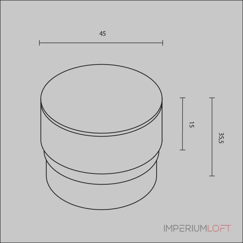 Матовый рассеиватель для Focus Led 5Вт