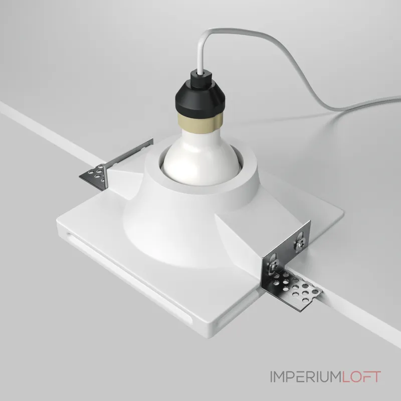 Встраиваемый светильник Maytoni Downlight DL001-1-01-W-1 от ImperiumLoft
