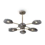 Люстра на штанге Freya Пепельный / Ashy FR5327CL-08BZ