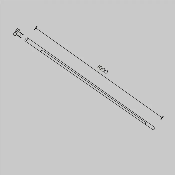 Светильник Maytoni Basis C100CL-L1000-24W3-6K-BS от ImperiumLoft