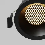 Встраиваемый светильник Dip Hight 3000K 15Вт 50° Maytoni DL117-15W-3K-B