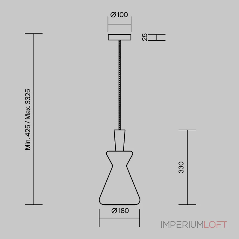 Подвесной светильник Maytoni Toys MOD405PL-01W2 Подвесной светильник Maytoni Toys MOD405PL-01W2