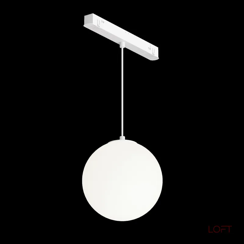 Трековый подвесной светильник Luna TR039-4-5W3K-WW-DS-W