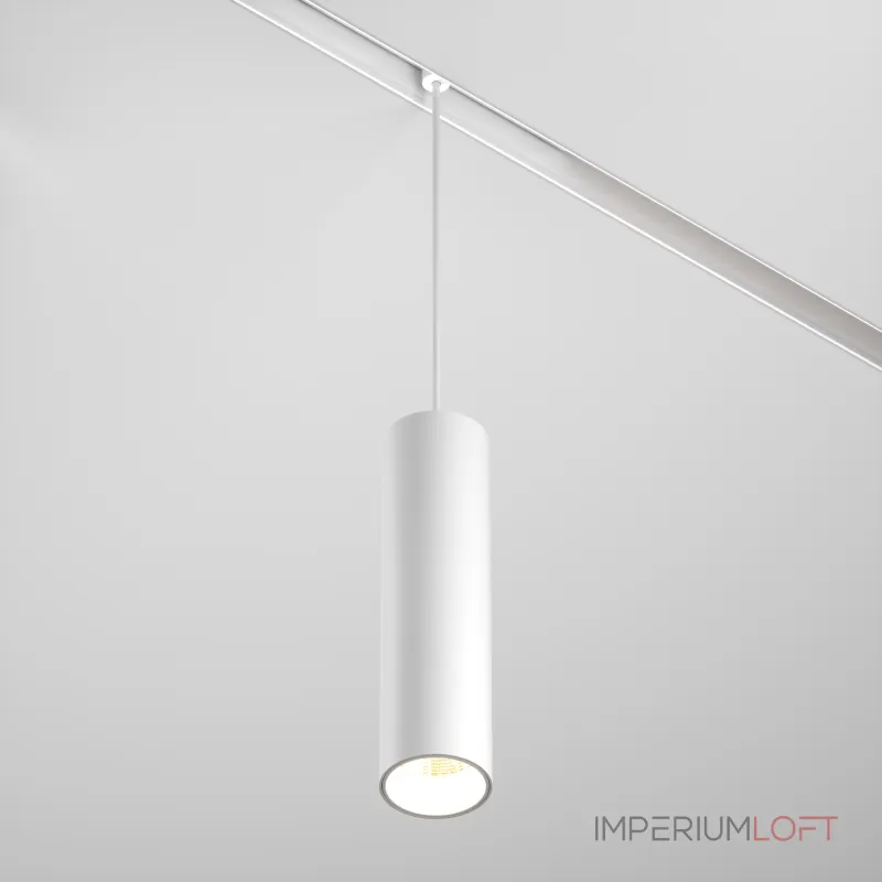 Трековый подвесной светильник Focus LED TR041-4-12W3K-M-DS-W