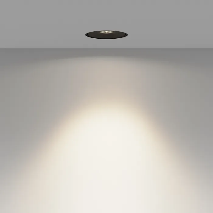 Встраиваемый светильник Maytoni Downlight DL060-9W3-4-6K-TRS-B от ImperiumLoft
