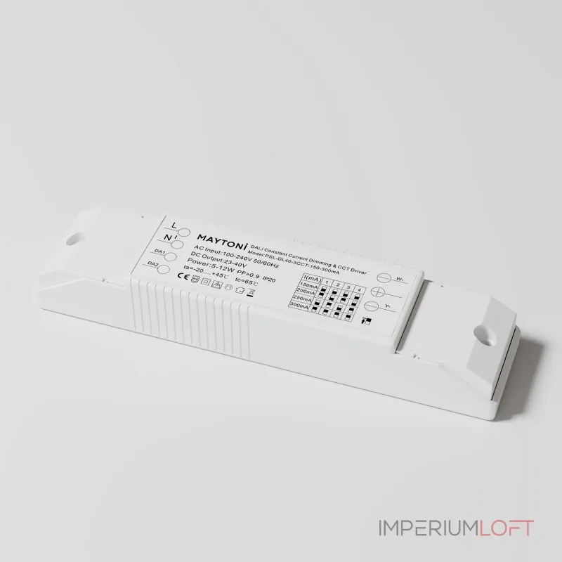 Источник питания DALI CCT(DT8) 5-12W IP20