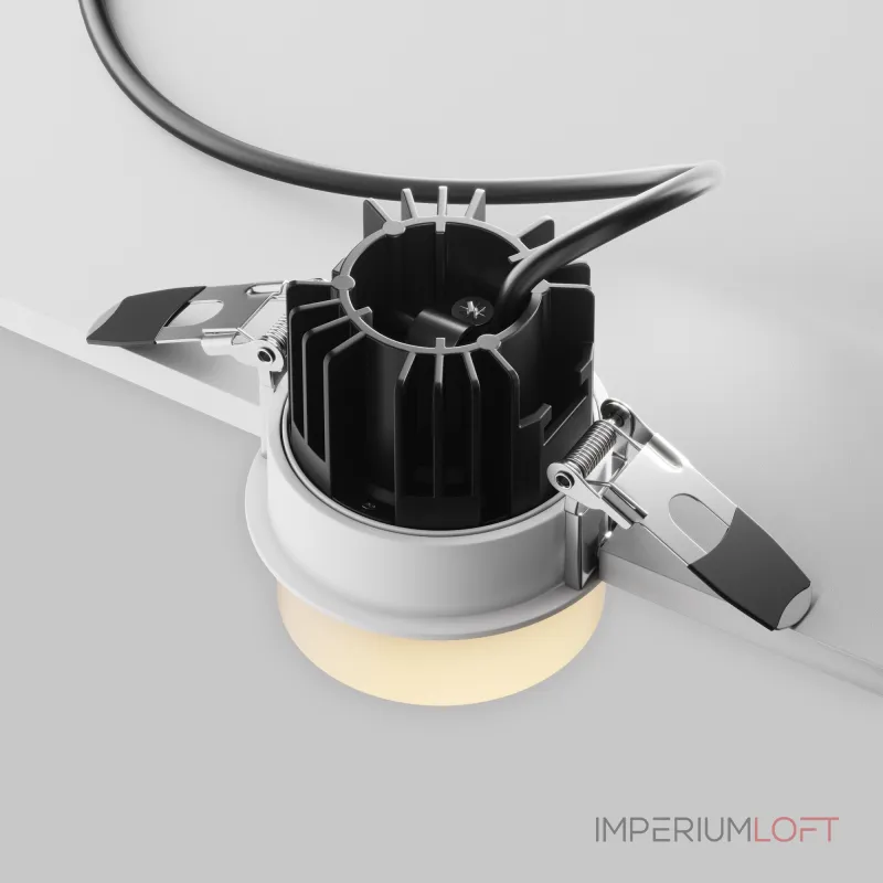 Встраиваемый светильник Maytoni Downlight DL065-12W3K-W