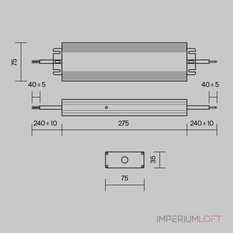Блок питания Maytoni PSL008-250W-48V-IP67
