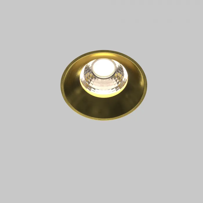Встраиваемый светильник Maytoni Downlight DL058-12W4K-TRS-BS от ImperiumLoft