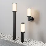 Уличный настенный светильник Maytoni Rib O502WL-01B