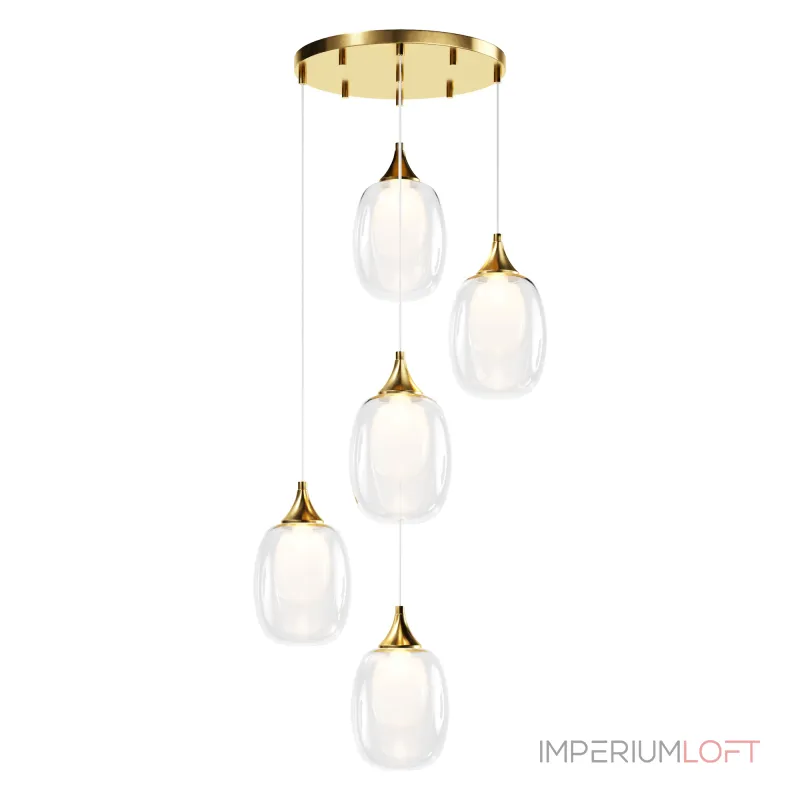 Подвесной светильник Maytoni Aura MOD016PL-05BS Подвесной светильник Maytoni Aura MOD016PL-05BS