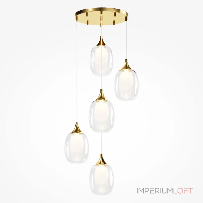 Подвесной светильник Maytoni Aura MOD016PL-05BS Подвесной светильник Maytoni Aura MOD016PL-05BS