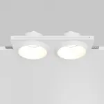 Встраиваемый светильник Maytoni Gyps Modern DL124-GU10-02-TRS-W