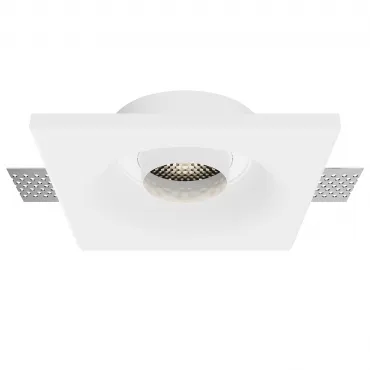 Встраиваемый светильник Maytoni Gyps Modern DL006-GU10-RD-W