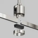 Крепление потолочное Long 700мм с прямым коннектором питания Maytoni TRA159C-IPC1-PT