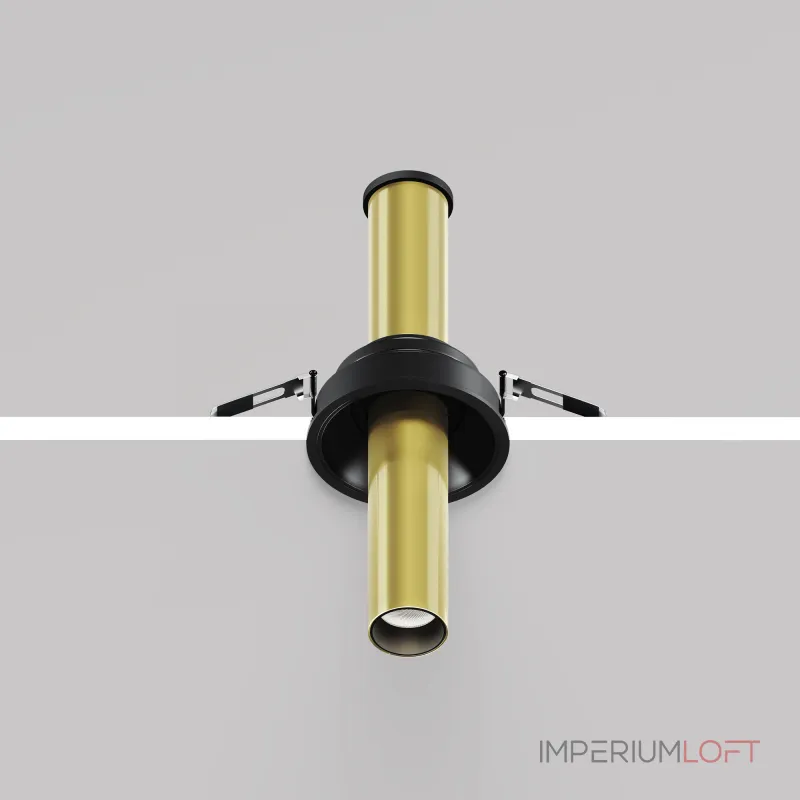 Встраиваемый светильник Maytoni Ceiling C140RS-L200-7W4K-BBS
