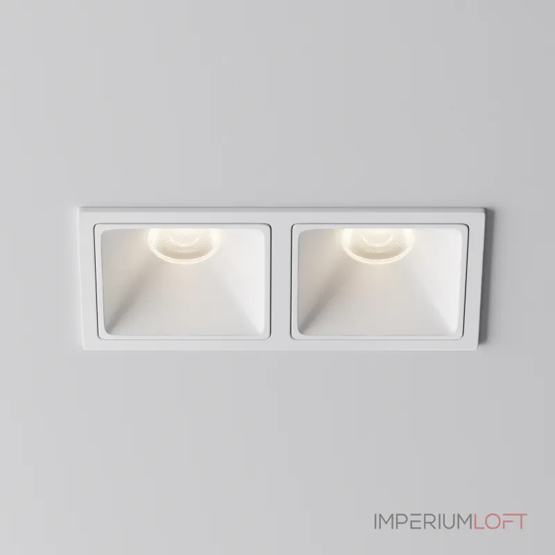 Встраиваемый светильник Maytoni Downlight DL043-02-10W4K-SQ-W-1 Встраиваемый светильник Maytoni Downlight DL043-02-10W4K-SQ-W-1