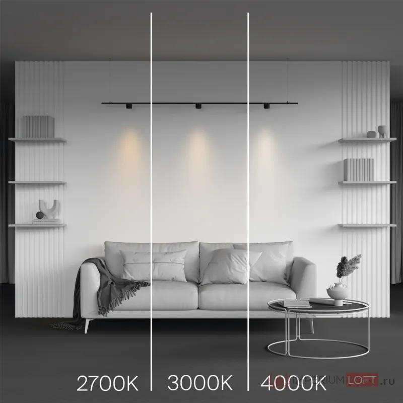 Трековый светильник Maytoni LEVITY TR188-1-5W4K-M-B от ImperiumLoft