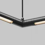 Угловой коннектор 120° для системы Shelf с вводом питания Maytoni Shelf CA018LWC-P-B