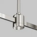 Крепление потолочное Long 760мм с прямым коннектором питания Maytoni TRA159C-IPCL1-PT