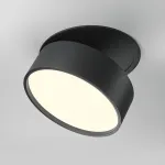 Встраиваемый светильник Maytoni Downlight DL024-18W3K-B от ImperiumLoft