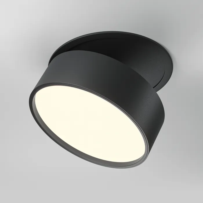 Встраиваемый светильник Maytoni Downlight DL024-18W3K-B от ImperiumLoft