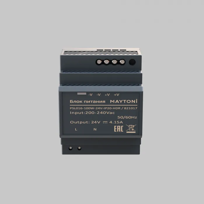 Блок питания PSL016 24В 100Вт IP20 Maytoni 821017 от ImperiumLoft