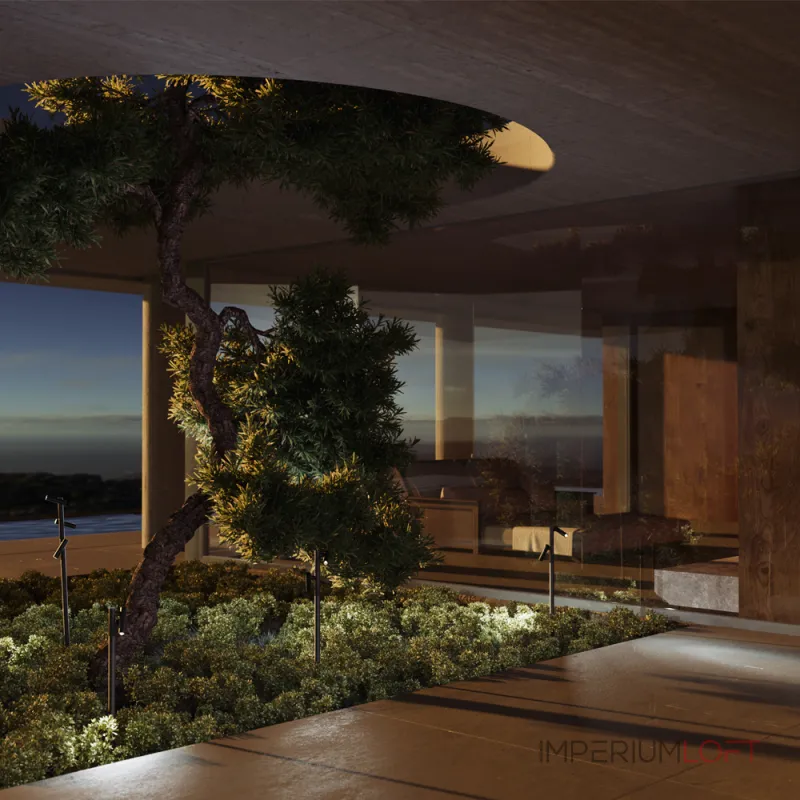 Ландшафтный светильник Maytoni Torq O494FL-L20B3K от ImperiumLoft