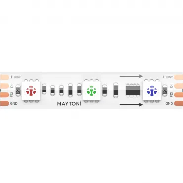 Светодиодная лента 12В 5050 14,4Вт/м RGB 5м IP 67 Maytoni Ultra 201244 Светодиодная лента 12В 5050 14,4Вт/м RGB 5м IP 67 Maytoni Ultra 201244