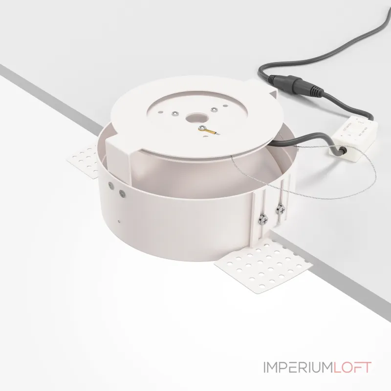 Встраиваемый светильник Maytoni Downlight DL060-9W3-4-6K-TRS-W