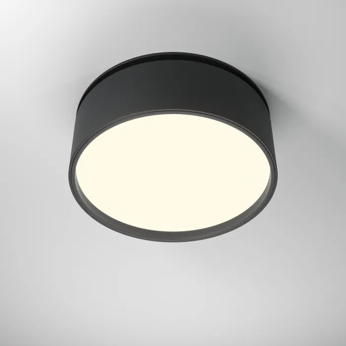 Встраиваемый светильник Maytoni Downlight DL024-18W3K-B от ImperiumLoft