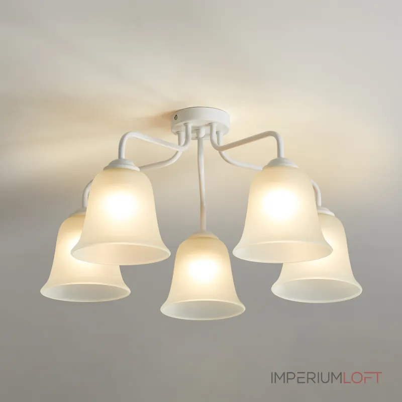Потолочная люстра Freya Колокола / Bells FR5448CL-05W Потолочная люстра Freya Колокола / Bells FR5448CL-05W
