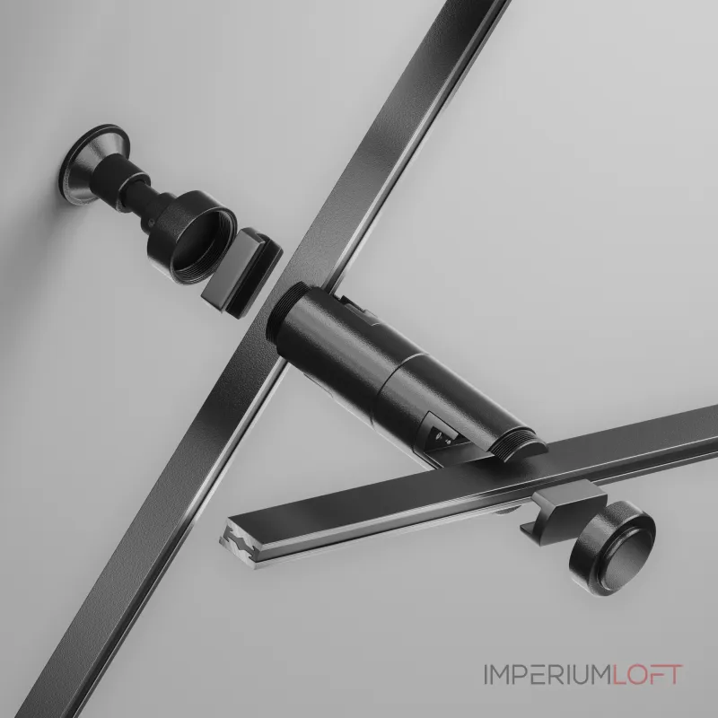 Крепление настенное Wall двойное Flarity черный Maytoni FLARITY TRA155CW-D1-B